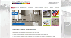 Desktop Screenshot of colouredmovementjoints.co.uk
